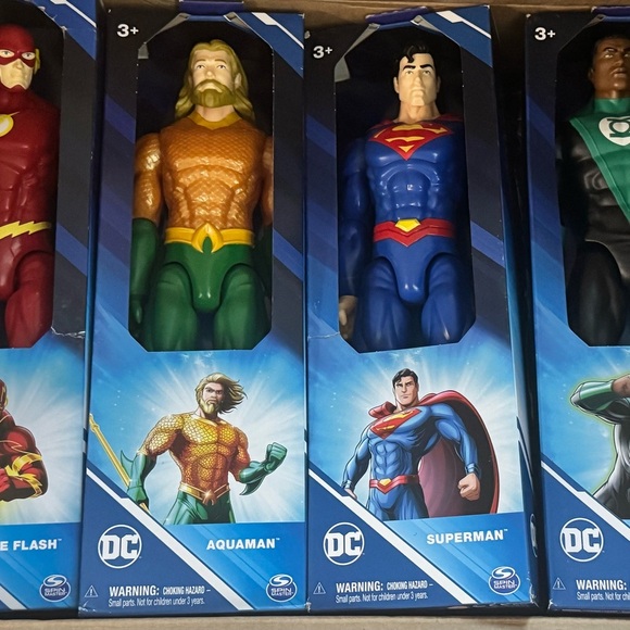 DC Other - DC Set of 4 Action Figures New in Box
